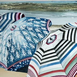 Umbrellas on the Beach